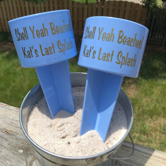 Customized Beach Cup Holder