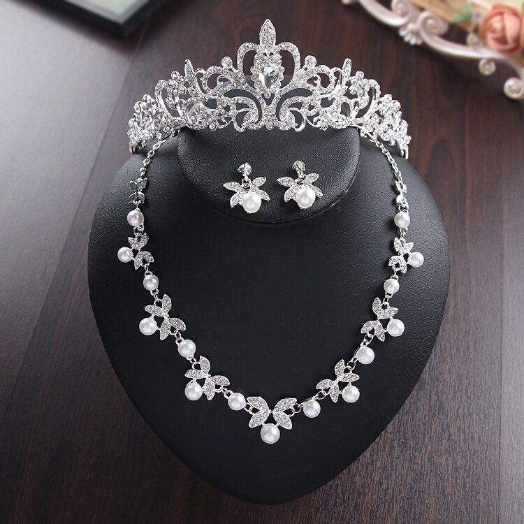 Bridal Jewellery Pearl Necklace Wedding Earrings – PEARL-LANG®
